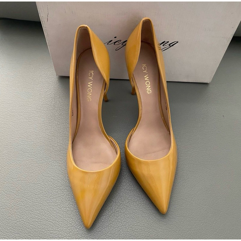 ICY WONG size 39 HIGH HEELS STILETTO LIKE NEW