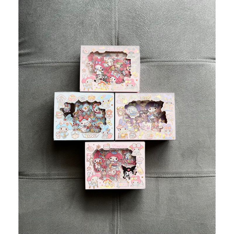 

(Joyiess) Sticker Sanrio perbox isi 8 lembar