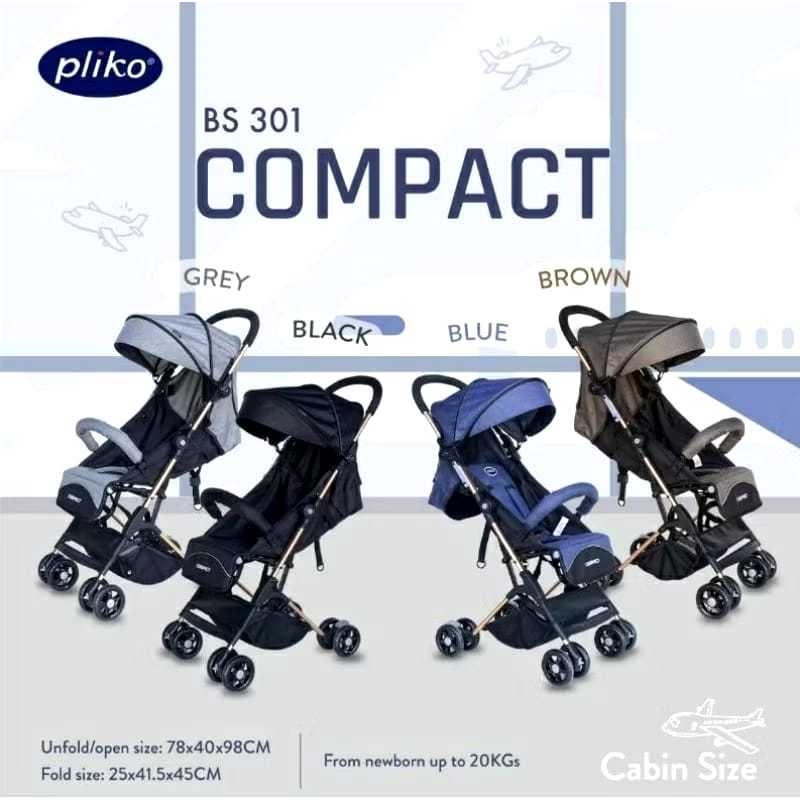 Stroller Pliko Compact BS 301