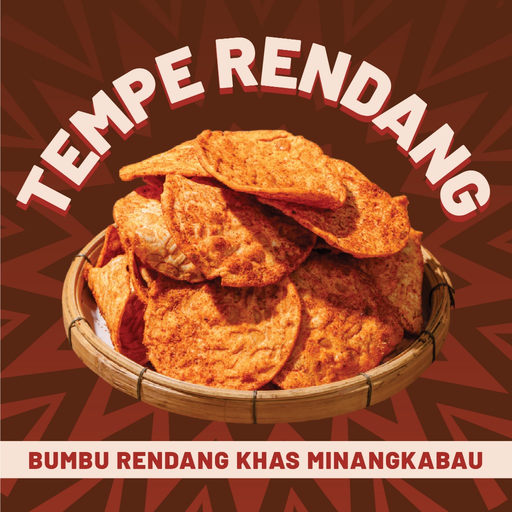 

SAMBEL MODEL Keripik Tempe Bumbu Rendang Khas Minangkabau-Keripik Tempe Sagu Keripik Tempe Oven Keripik Tempe Pedas Keripik Tempe Daun Jeruk