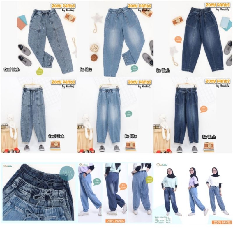 CELANA ANAK REMAJA ZOEY PANTS TEENAGER BY RUNKIDS