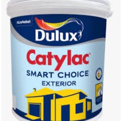 Dulux Catylac SMART CHOICE EXTERIOR, Cat EXTERIOR Terbaik Murah Meriah By Dulux *5 Kg* - Boleh Reque