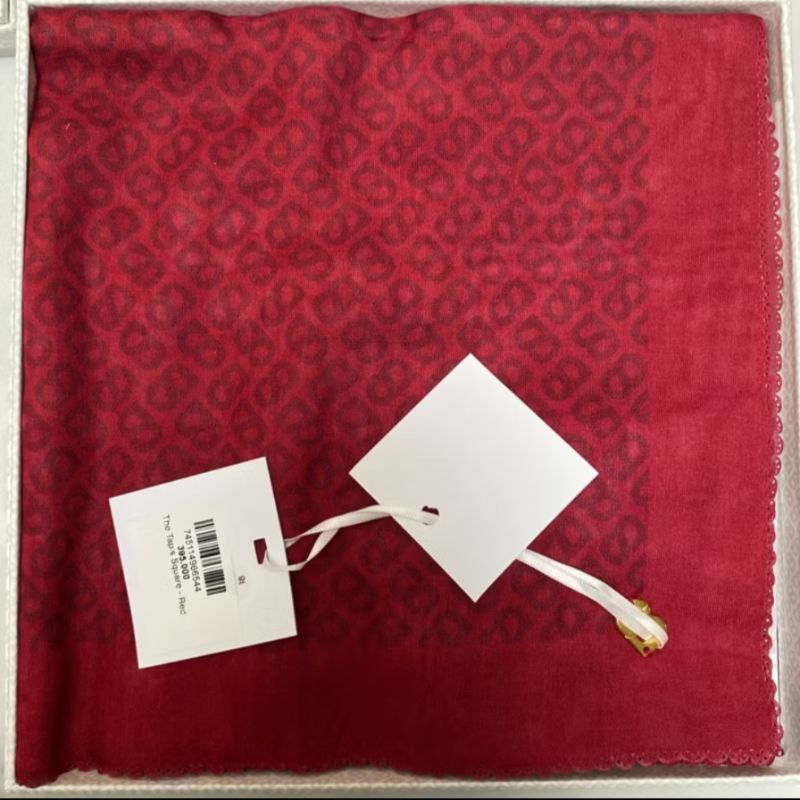 Preloved Tapis Square Buttonscarves