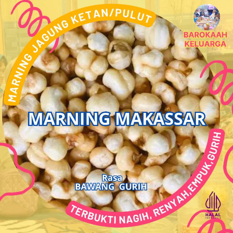 

MARNING MAKASSAR JAGUNG KETAN PULUT GURIH ASIN (250gr)