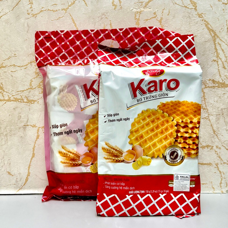 

[Fonack.Mart] Richy Karo Crispy Waffle Biskuit Snack Import Vietnam