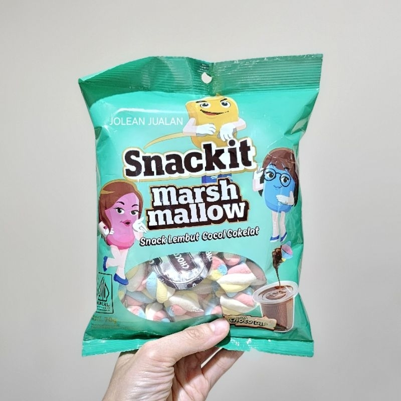

Snack It! Marshmallow with Choco Dip 70gr