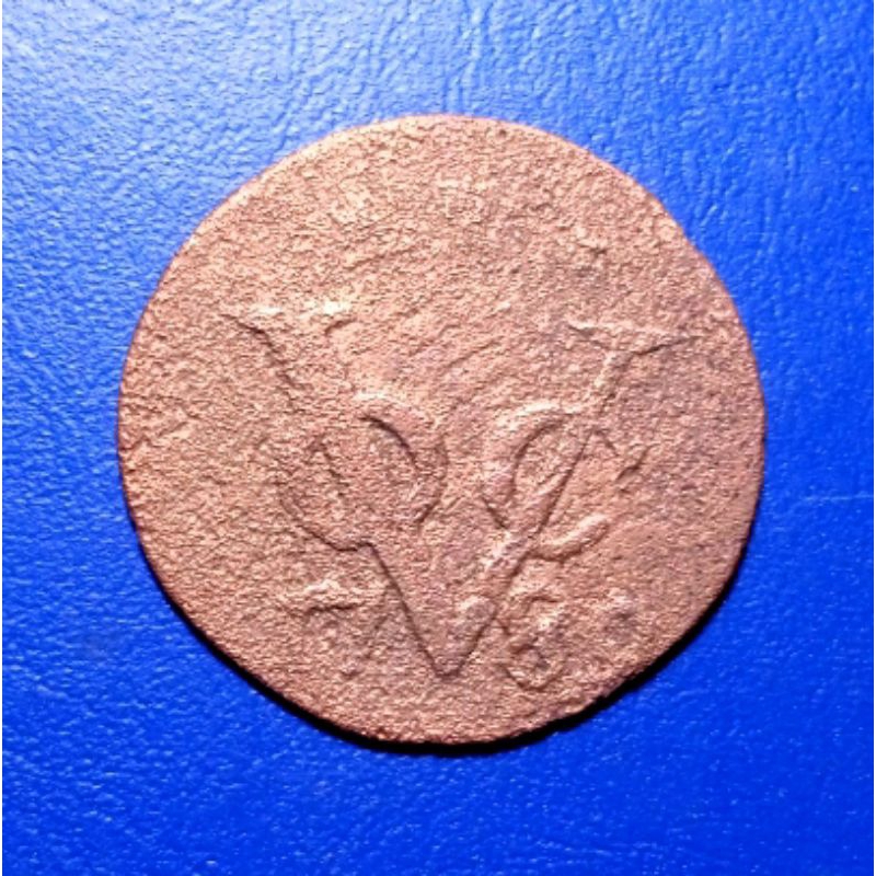 Koin VOC 1 Duit Zeeland 1789 Local