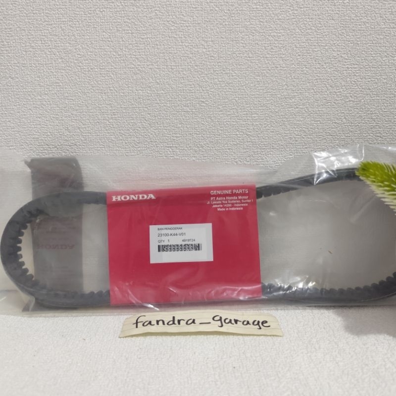 V-belt only beat dan scoopy th 2015-2019 (23100-K44-V01) Ban penggerak