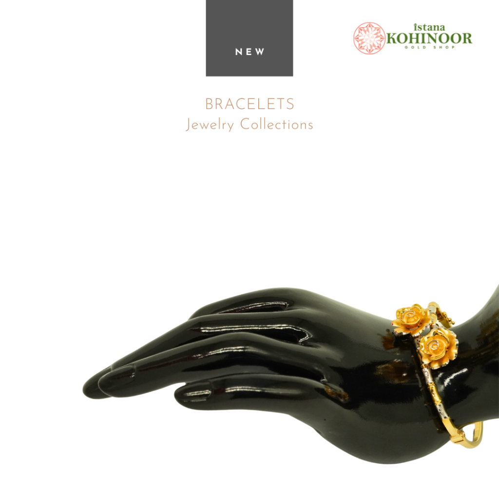 KOHINOOR NEW GELANG EMAS POLOS YELLOW GOLD EMAS BALI