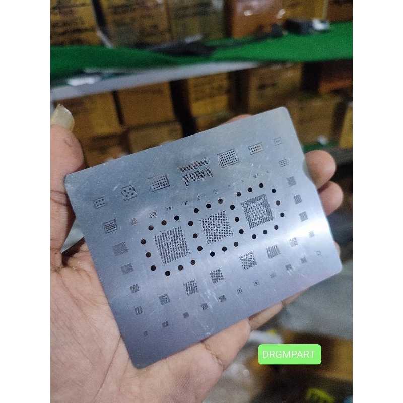 plat bga redmi note 9 / cetakan IC CPU redmi note 9