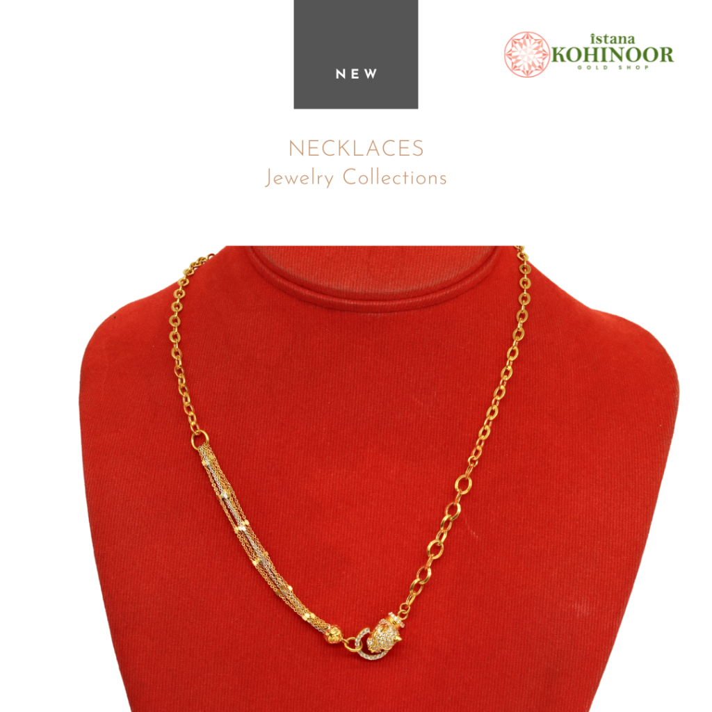 KOHINOOR KALUNG EMAS NEW 16K NECKLACES EMAS YELLOW VARIASI