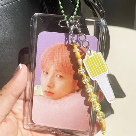 Cahol (Cardholder) Akrilik Gantungan Tas Ganci Manik Cahol Saja Manik (custom)