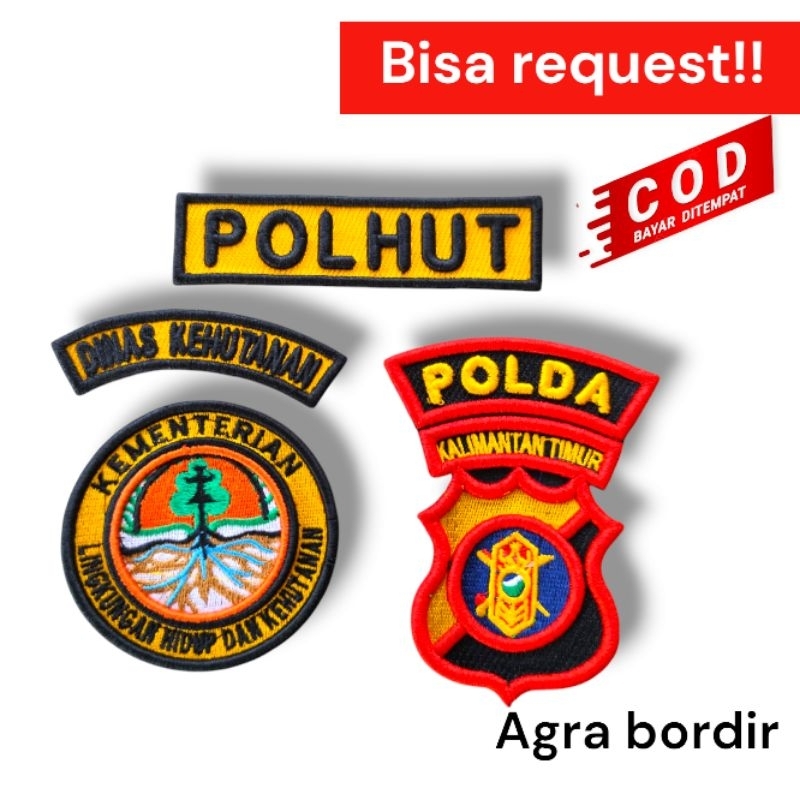 TERBARU Bordir Polhut Timbul