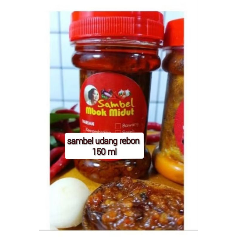 

Sambel Udang Rebon Kemangi Bikin Nagih 150ml