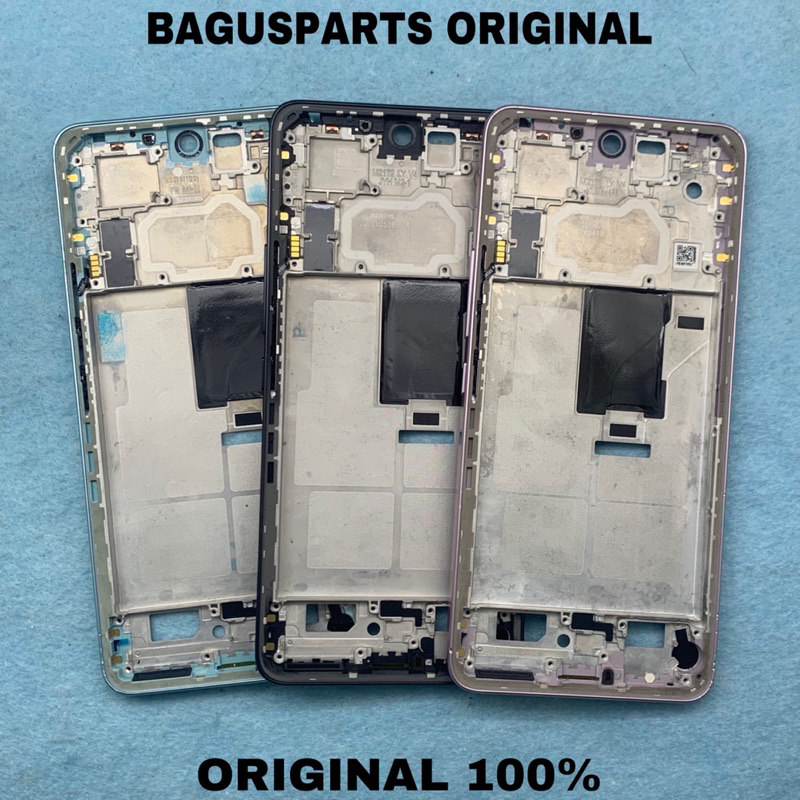 FRAME MIDDLE TULANG TENGAH RANGKA HOUSING LCD XIAOMI 12 LITE MI12 LITE ORIGINAL COPOTAN