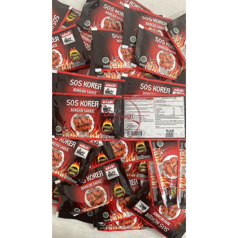 

ADABI BUMBU KOREAN SAUCE | PASTE | HOT PEDAS 40GR