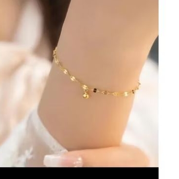 gelang titanium viral gelang rantai pecah kopi dan satu boba fashionmu