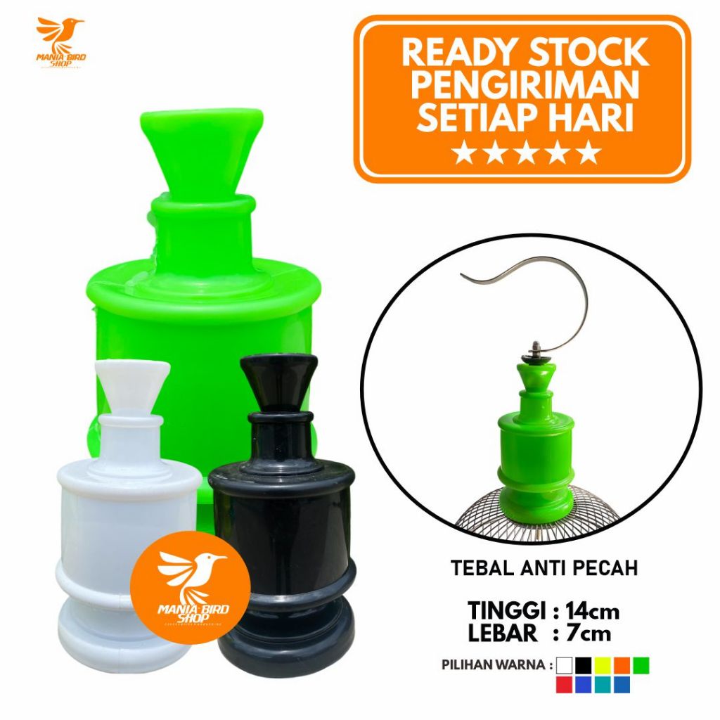 Pion Sangkar Kandang Burung Lovebird PVC Anti Pecah Import Pion Sangkar Lovebird Love Bird Kapsul Pi