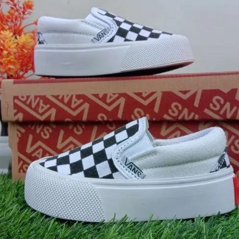 KF7 Sepatu Anak Vans Slip On  Sepatu Baby Kids Slip On  Sepatu Vans Anak Laki Laki  Sepatu Vans Slip