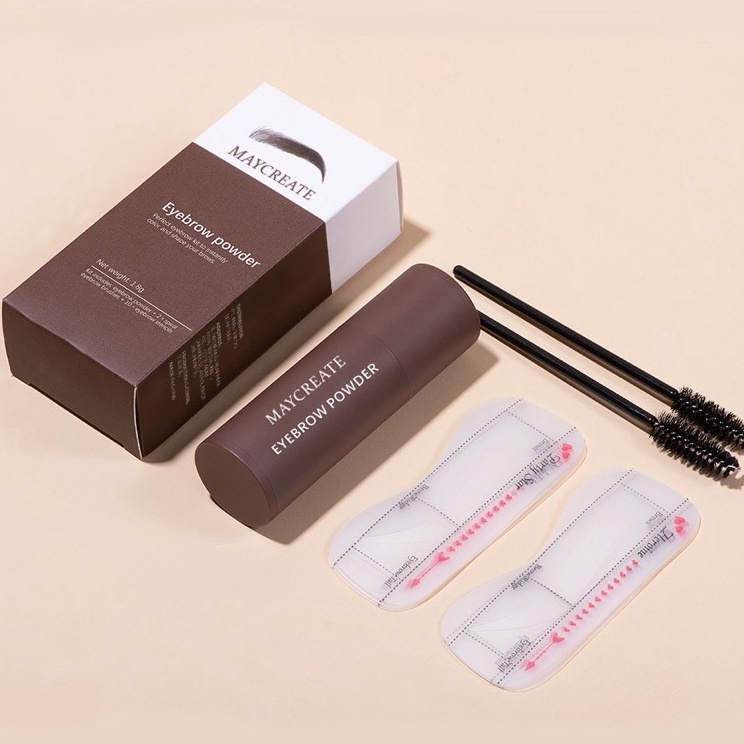 Dijamin Suka  Maycreate Eyebrow Powder  Stamp Alis  Eyebrow Stamp Waterproof Viral  Harga Sepaket Ey