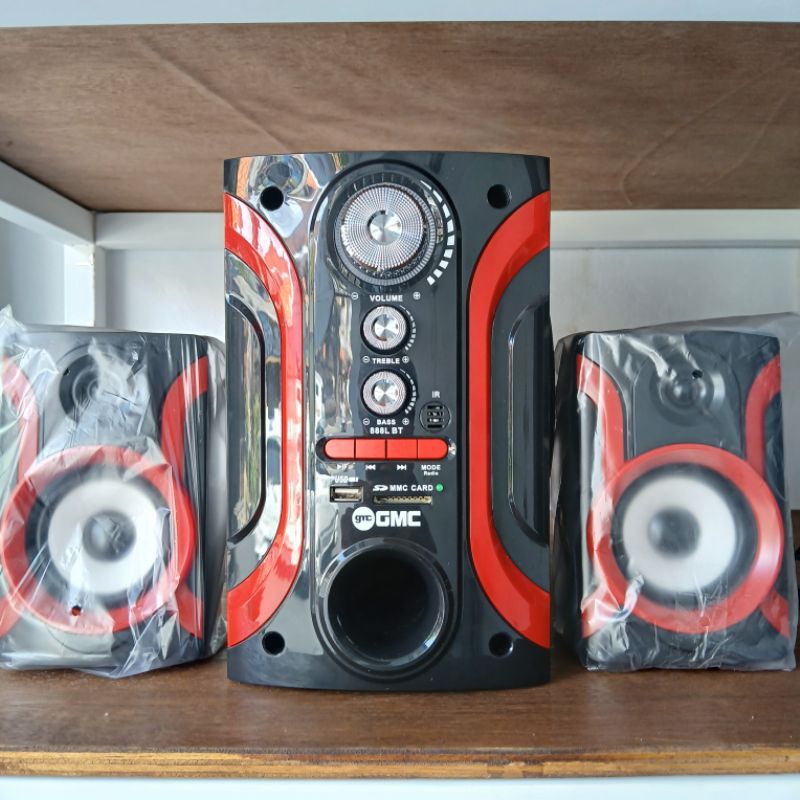 speaker GMC multimedia bluetooth Subwoofer BASS GMC Xtra Power Sound