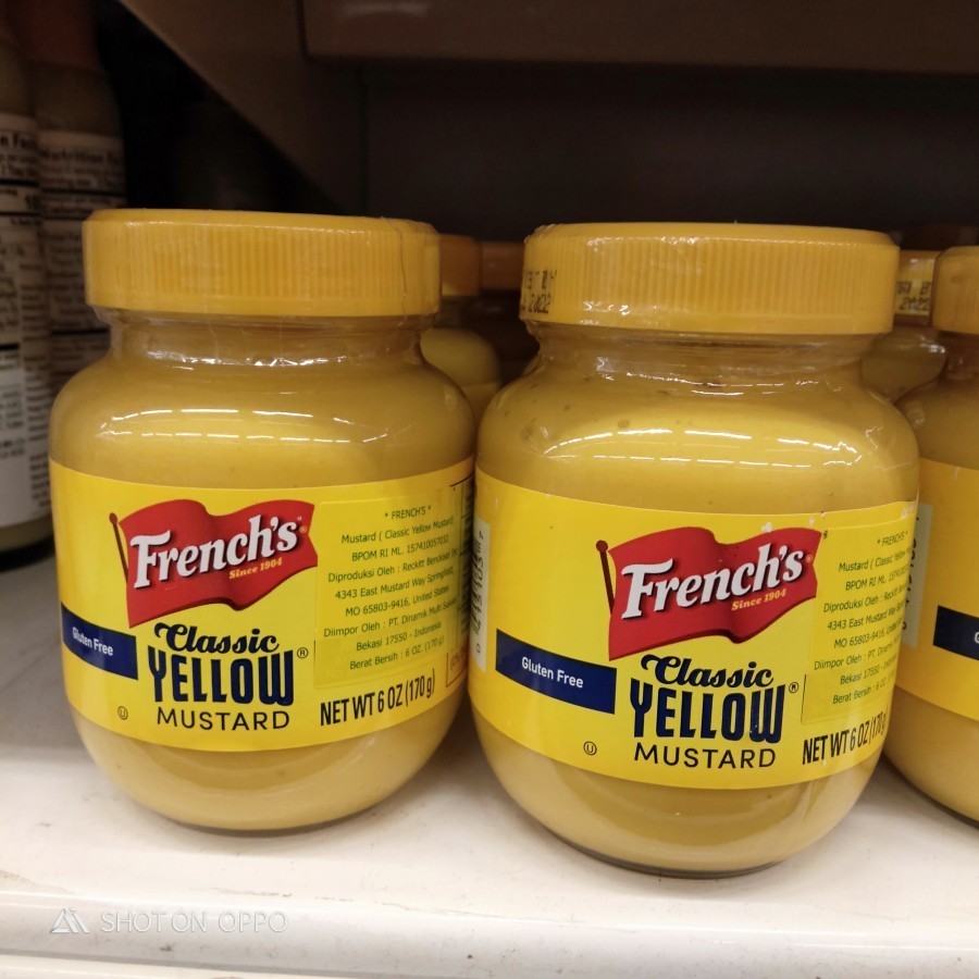 

French Classic Yellow Mustard - 170 Gram