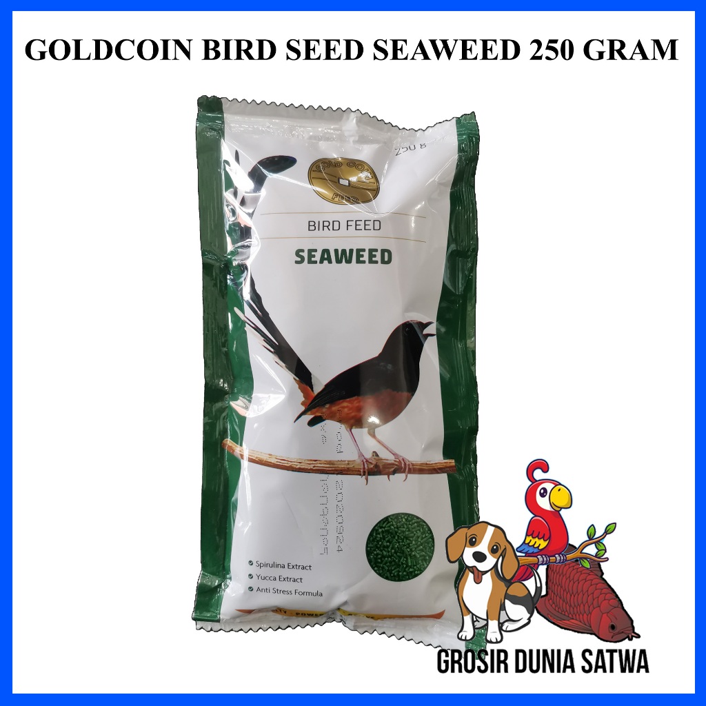 GOLD COIN SEAWEED 250 DAN 450 GRAM GOLDCOIN HIJAU RUMPUT LAUT