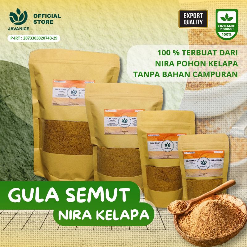 

Gula semut nira kelapa organik - untuk masakan dan minuman lebih sehat