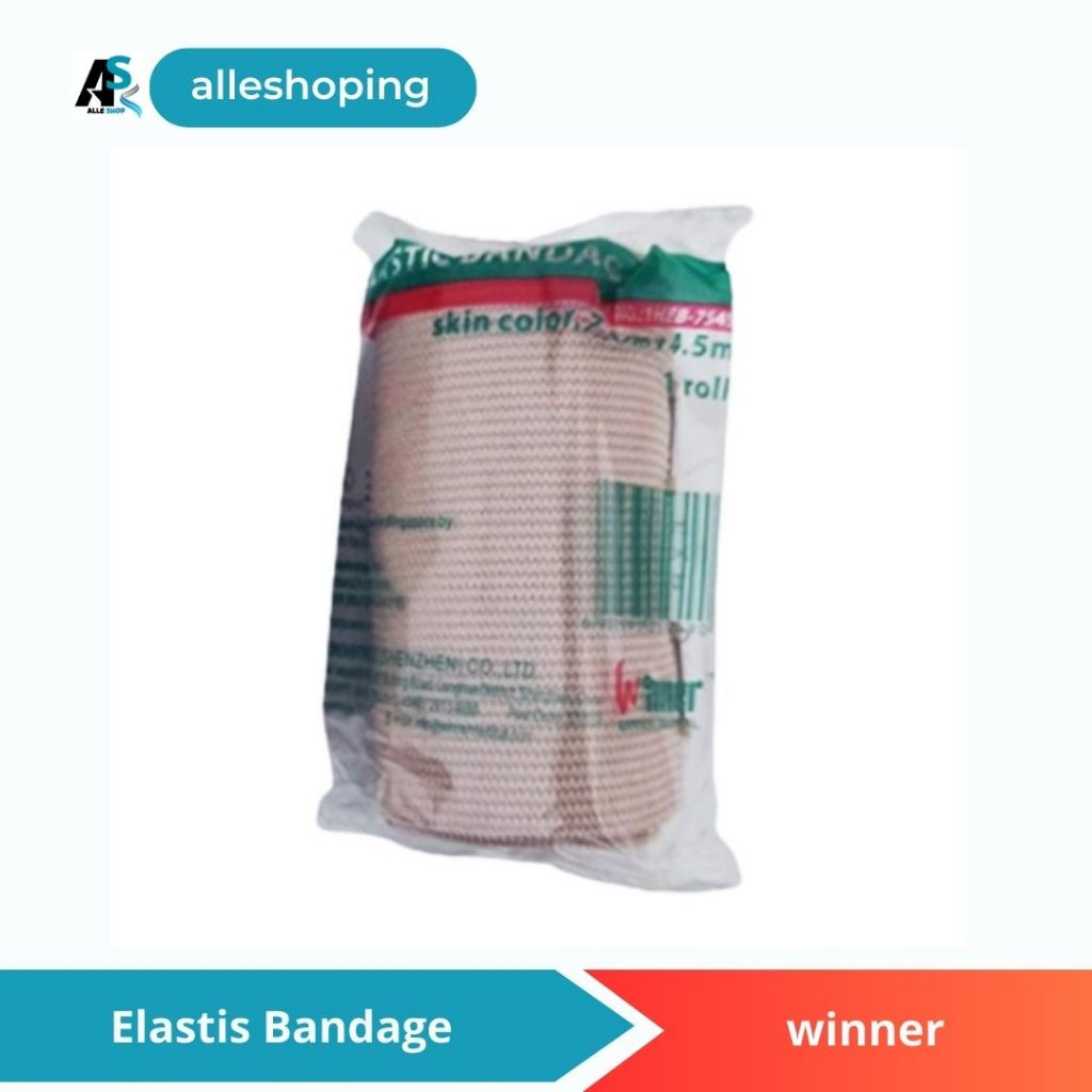 Perban Elastis Gulung Medis Winner 2inch 3inch 4 inch 6inch Verban Patah Tulang Elastic Bandage Perb