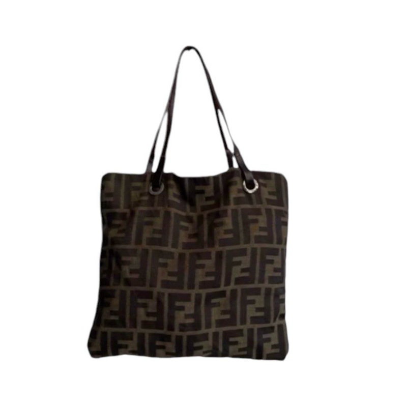 preloved tas fendi vintage mini shopper tote bag authentic