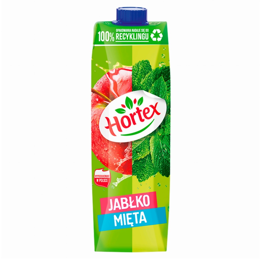 

sari buah hortex apple mint jablko mieta 1 liter