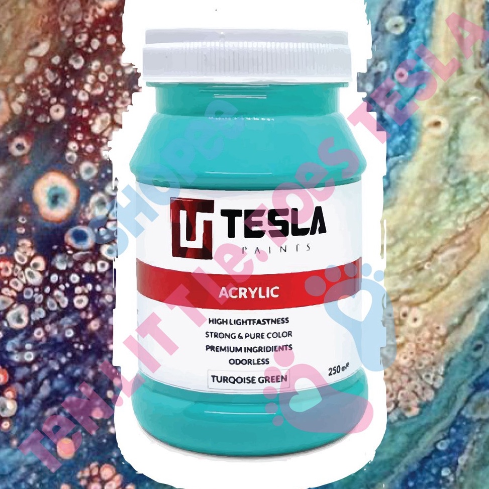 

KODE A12Y Tesla Paints 25ml 54 Warna Ready Acrylic Paints Cat Akrilik Tesla Paint cat acrylic
