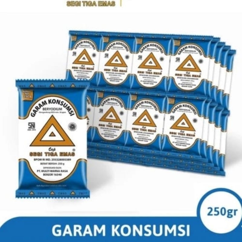 

Garam Segitiga Emas 250g