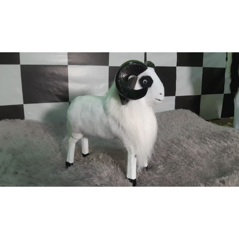 Mainan miniatur domba/mainan anak-anak/oleh-oleh khas garut/mainan domba garut