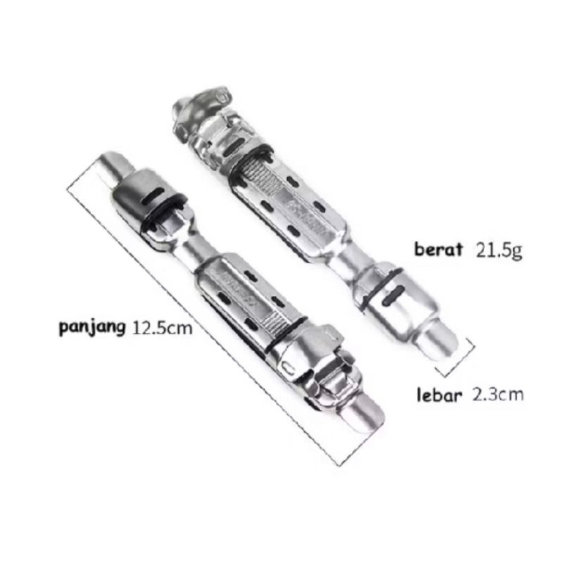 Reel seat tegek jepit besi