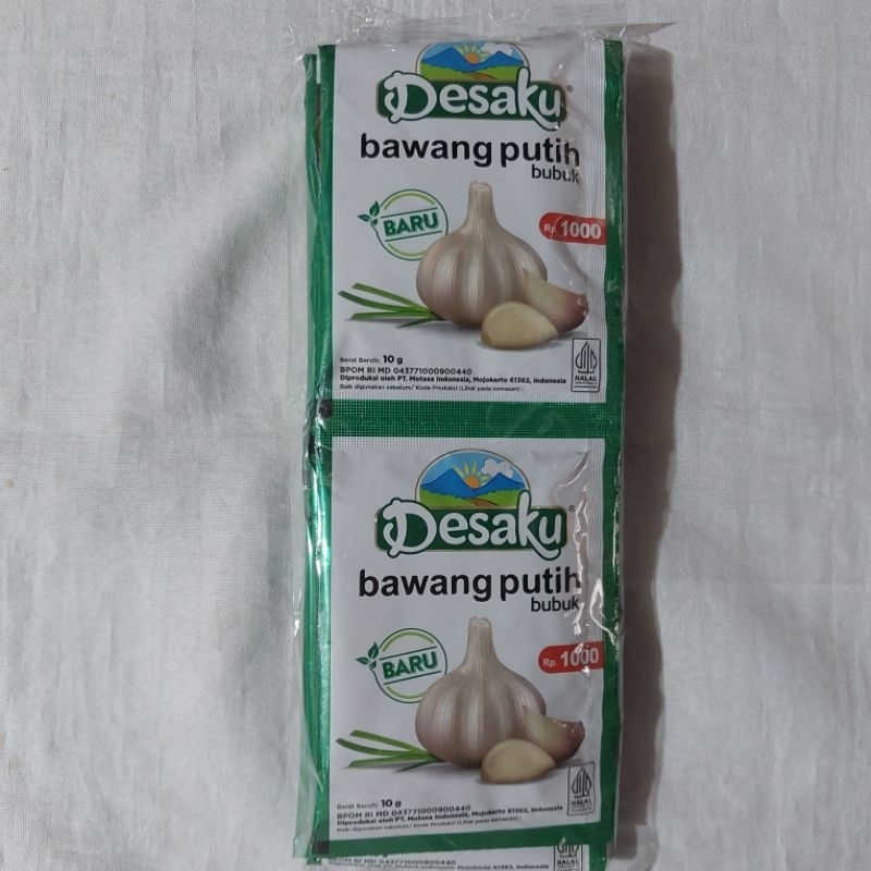 

DESAKU BAWANG PUTIH BUBUK (1 renteng isi 12 pcs)