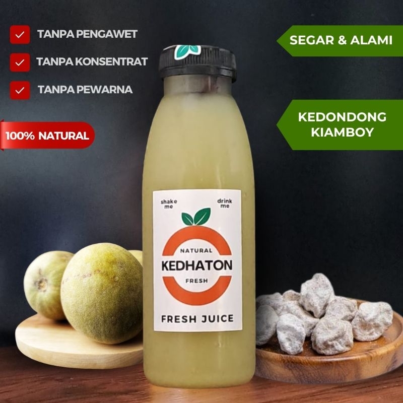 

Jus Kedondong Kiamboy - 100 % Alami & Segar - 350ml