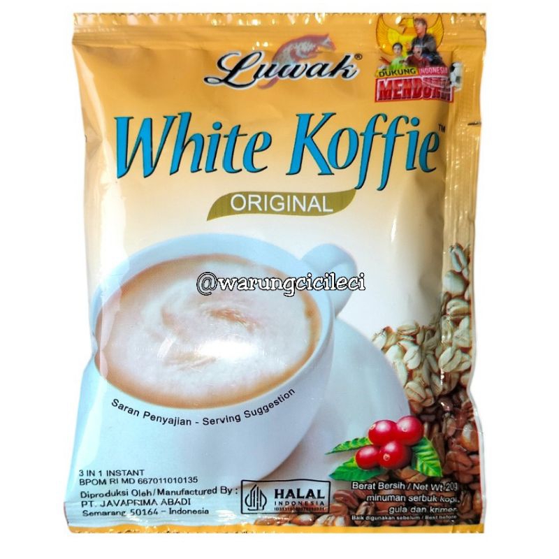 

KOPI LUWAK WHITE KOFFIE 20g