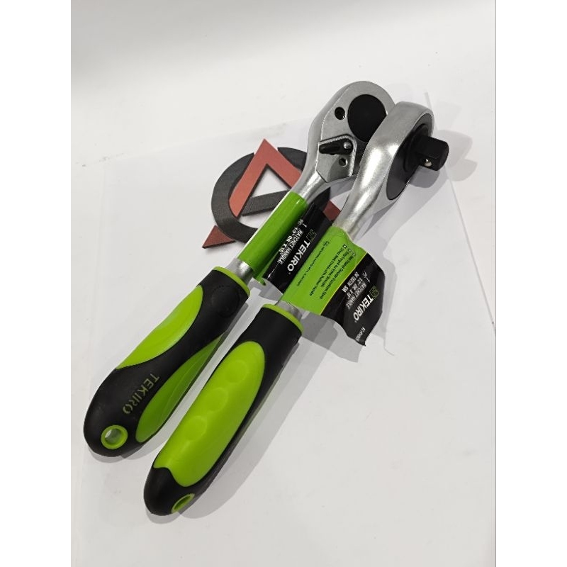 Ratchet Rachet Handle Kunci Krek Kunci Sok Krek gg Karet 1/2" x 10" Tekiro