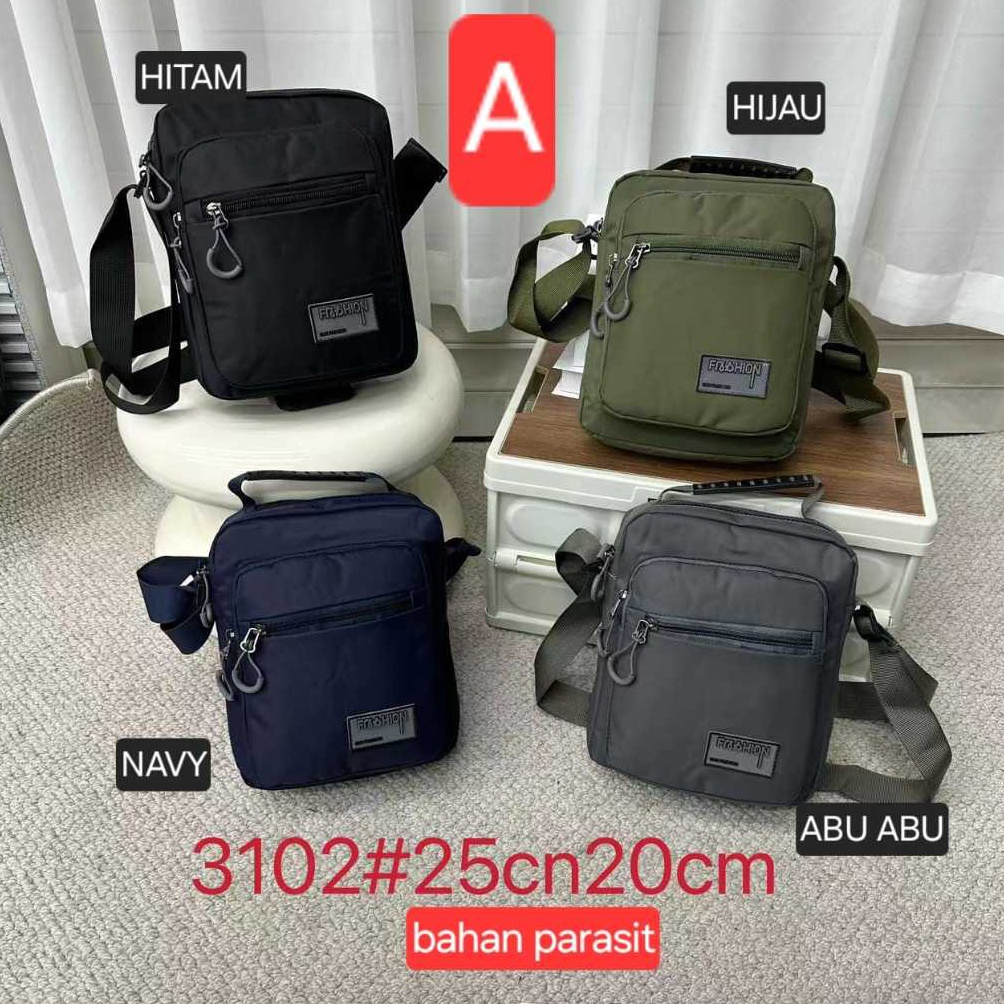 KODE E69N Hehe tas selempang pria sling bag import tas kerja wok anti air