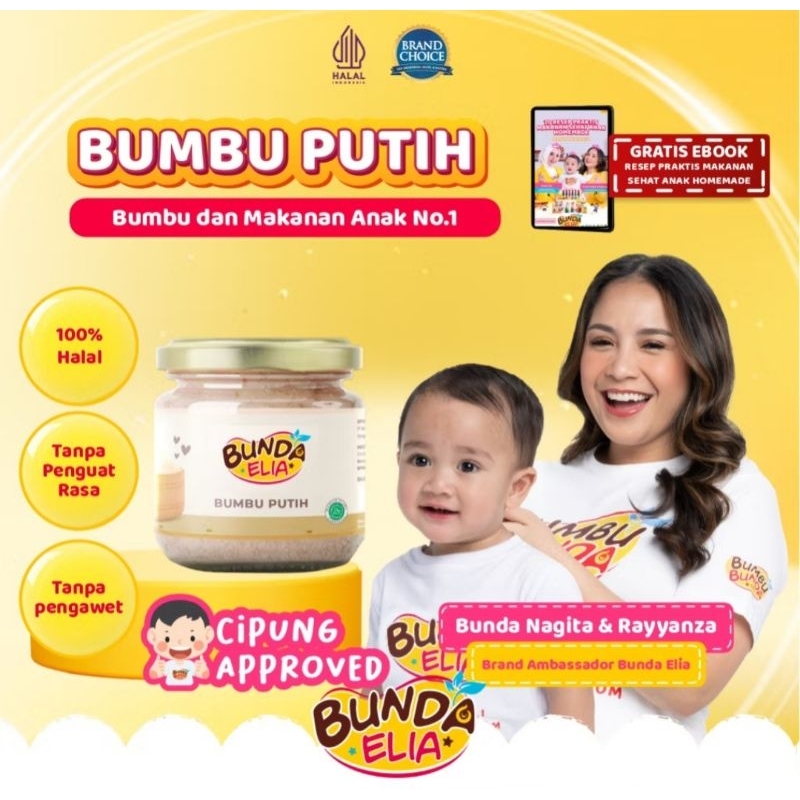 

Bumbu Putih MPASI Bumbu Bunda by Elia Tanpa MSG Tanpa Pengawet