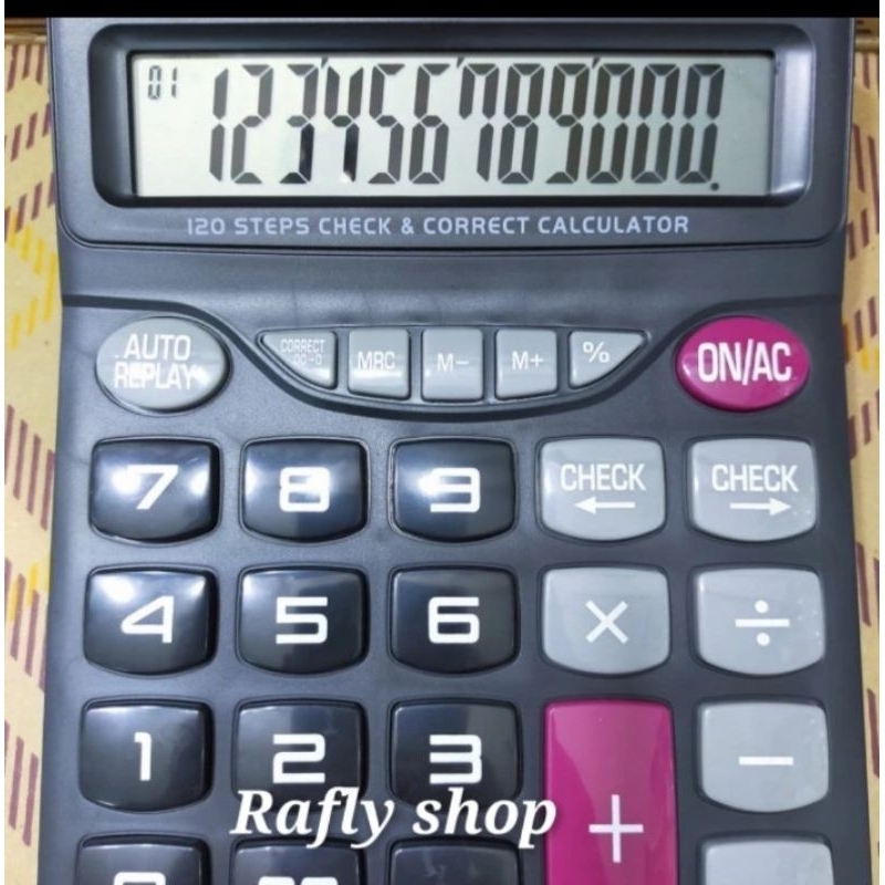 

Termurah Kalkulator Calculator Esa Besar Dagang//Esa 8876 Pake Baterai AA