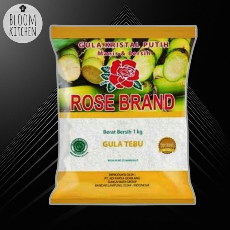

ROSE BRAND GULA PASIR PUTIH PREMIUM KUNING 1kg / Gula Kristal / Gula Tebu