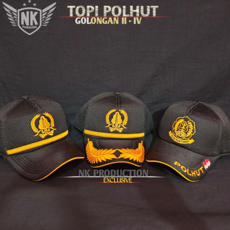 Topi Polhut Loho Kuning || Topi Polhut