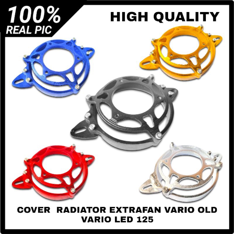 HOUSING EXTRAFAN COVER OTOM KIPAS RADIATOR EXTRA FAN GSX VARIO 125 150 LED NEW PCX ADV NMAX AEROX CN