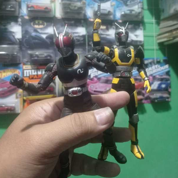 SHF SS Kamen Rider Black + SHF Kamen Rider Robo  ORIGINAL