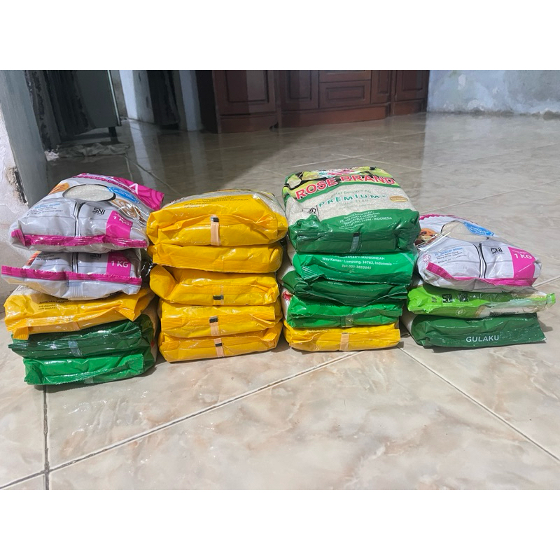

GULA Kemasan 1kg Random Gulaku Rosbrand Kristal