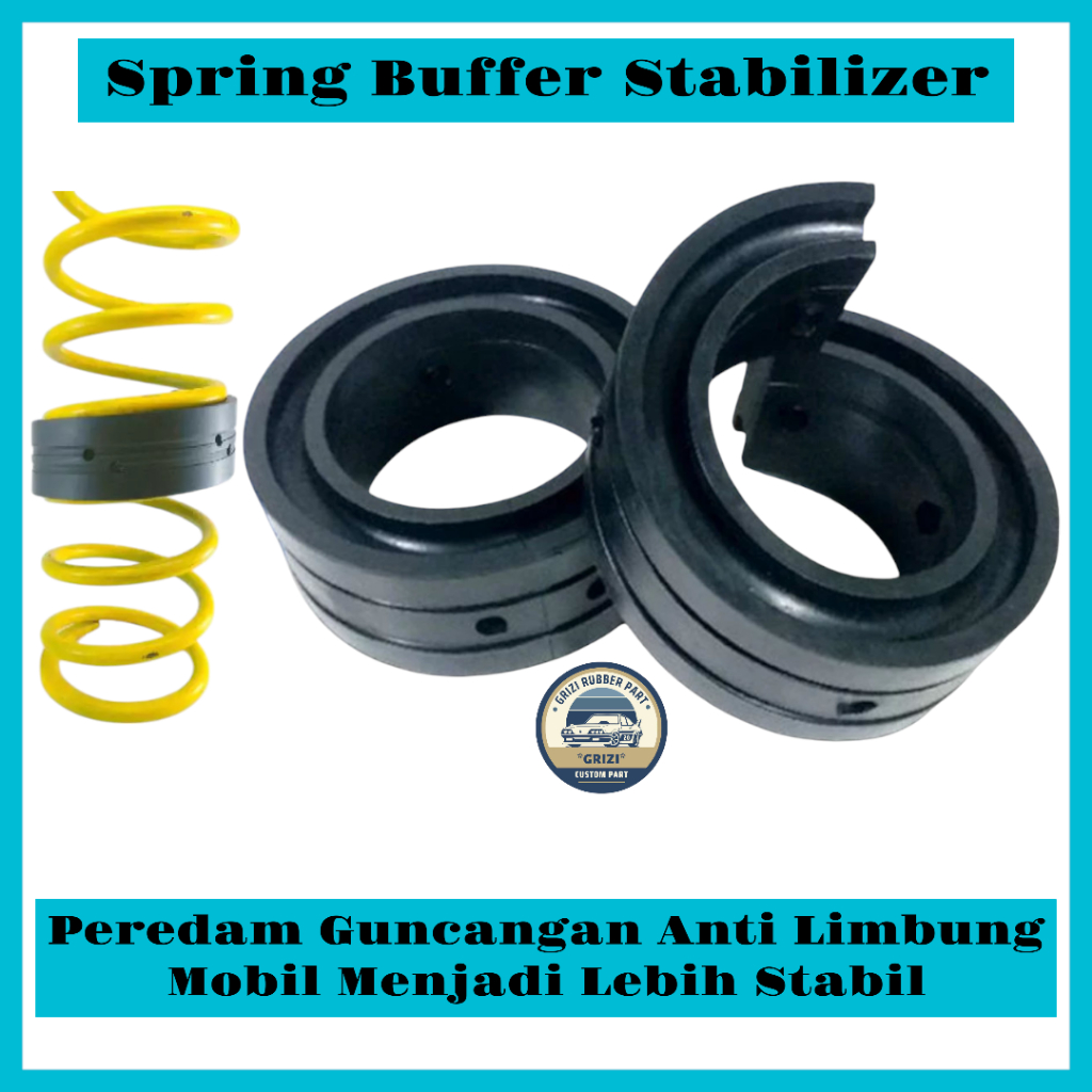 Karet Damper Dumper Shock Per Spring Buffer Stabilizer Depan BMW 325 E46 1Set(2Pcs) (SB04)