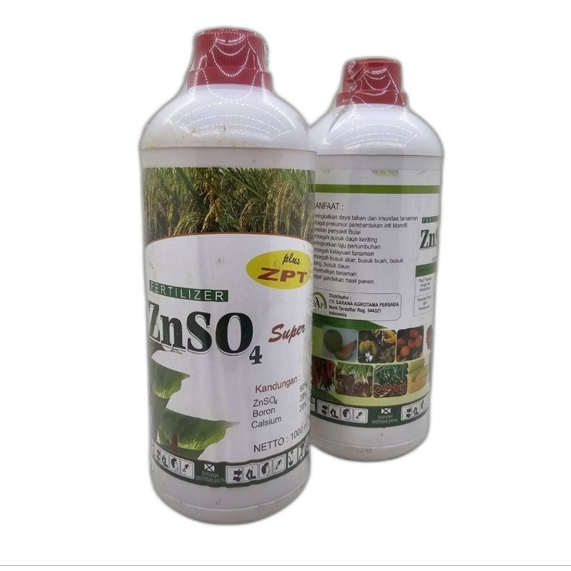 PROMO PUPUK FERTILIZER ZnSO4 1LITER znso 4 PENAMBAH IMUN TANAMAN