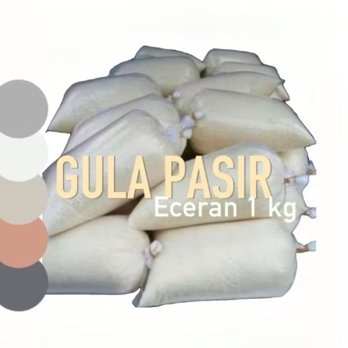 

Gula Pasir Kiloan Karungan Putih Kemasan 1kg